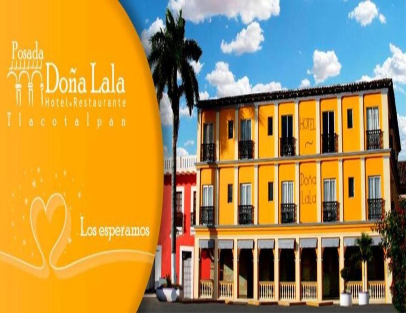 Hotel Posada Dona Lala Тлакотальпан Экстерьер фото